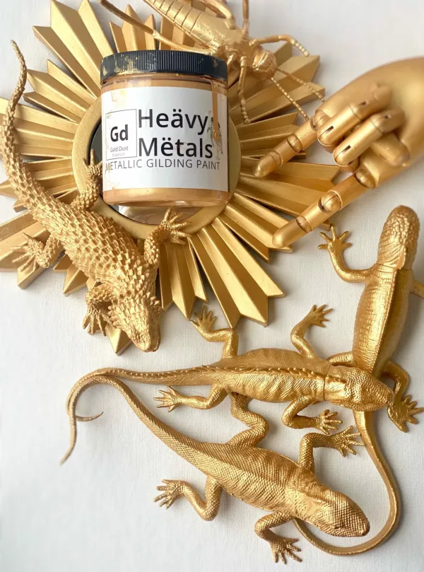 Wise Owl Heavy Metallic gold