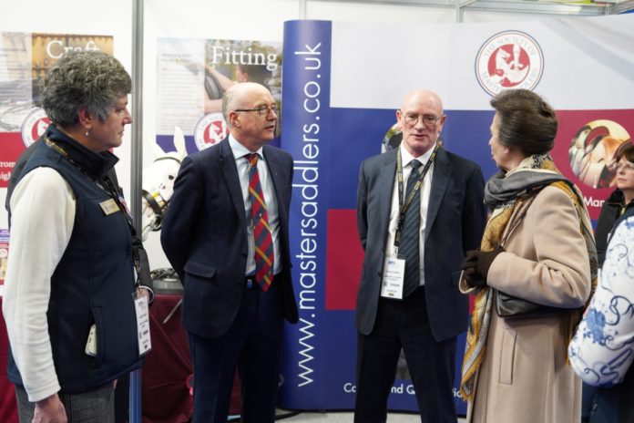 Master Saddlers stand ..HRH