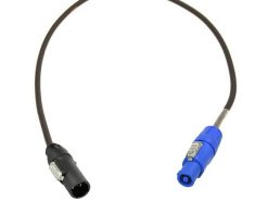 Converter // True1 Male -> Powercon Blue // 1m