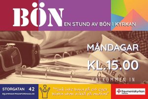 Bön @ Equmeniakyrkan | Värmlands län | Sverige