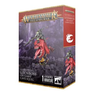 Warhammer: Loonboss on Gigant Cave Squig