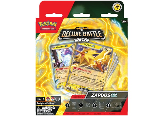 Pokemon – Zapdos EX deluxe battle