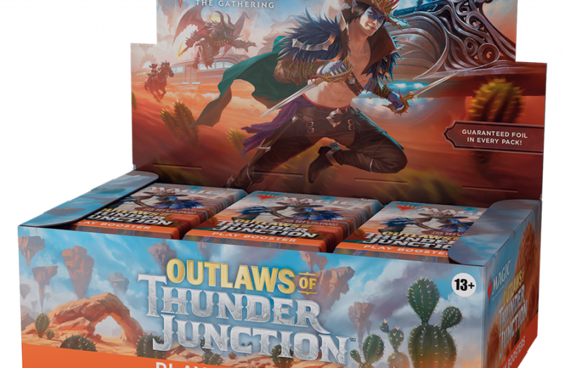 Magic The Gathering: Outlaws of Thunder Junction – Play Booster Display