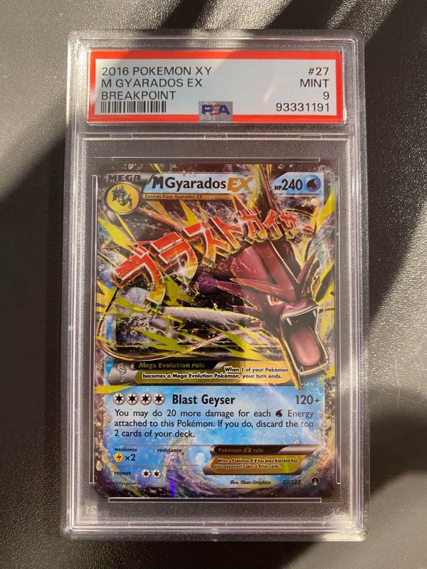 MGyarados EX Fra BREAKpoint "PSA 9"