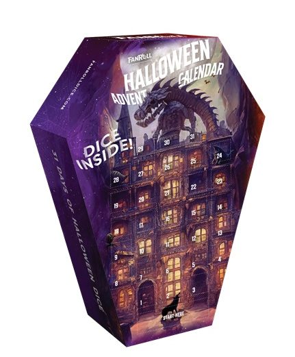 Metallic Dice Games – Halloween Advent Dice Calendar 2024