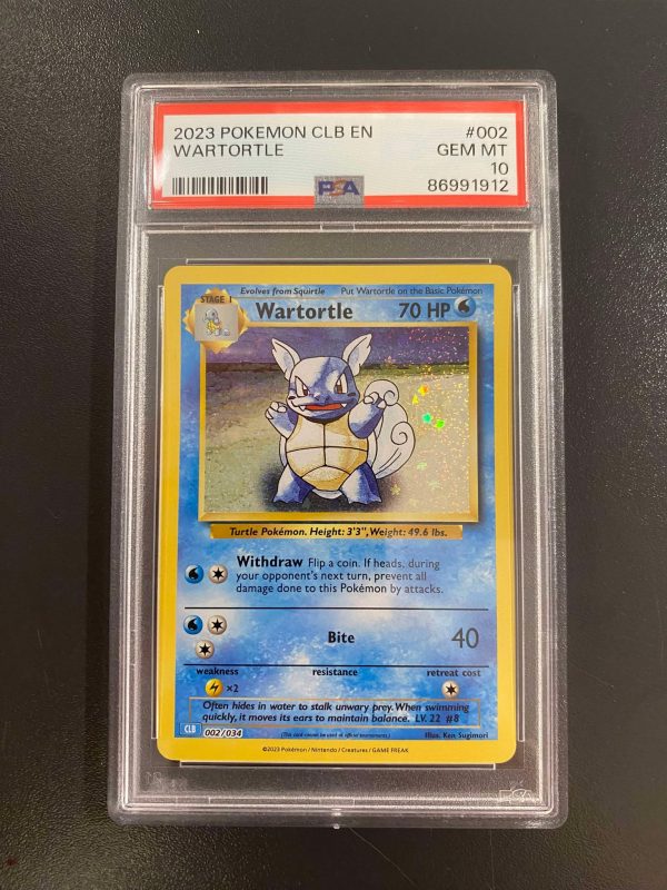 Wartortle Fra Game Classic: Blastoise & Suicune ex Deck “PSA 10”