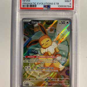 Eevee Som SV Black Star Promos "PSA 9"