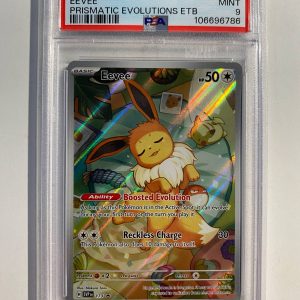 Eevee Som SV Black Star Promos “PSA 9”