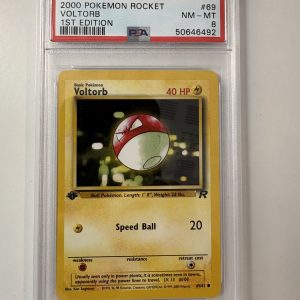 Voltorb Fra Team Rocket "PSA 8" 1 Edition