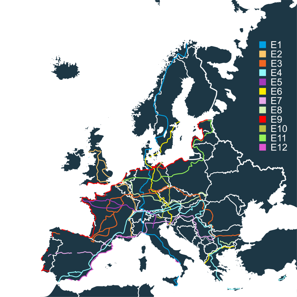 Les E-Itinéraires - Fédération Européenne de la Randonnée Pédestre