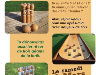 Après-Midi Jeux de Bois 31 Mars 2018