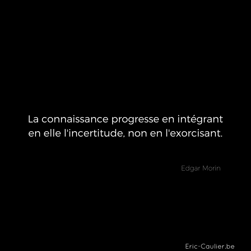 Citation de Edgar Morin