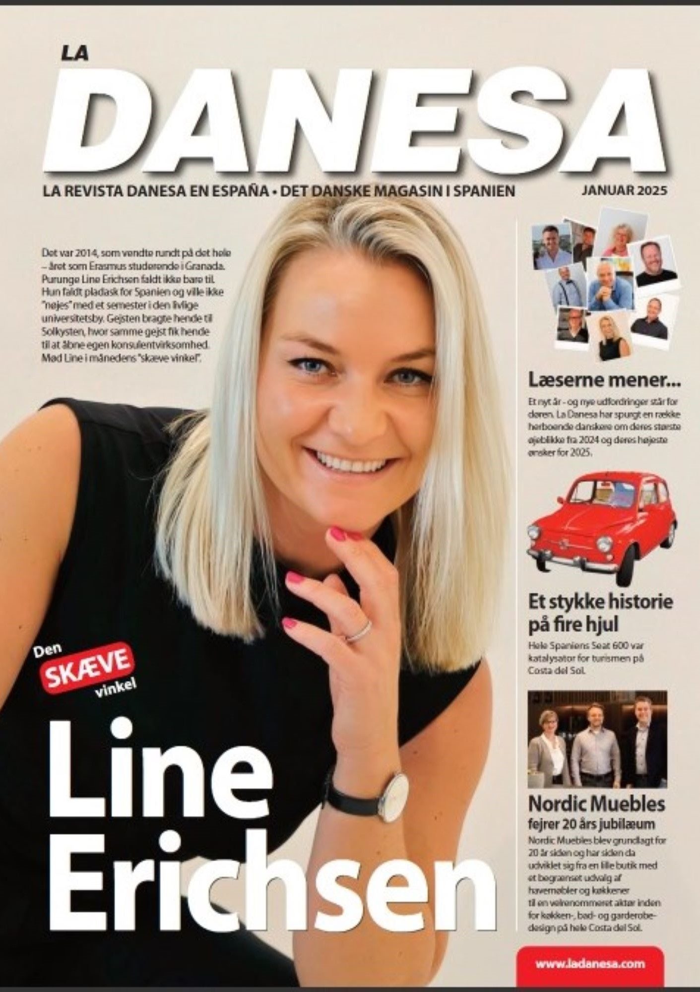 Feature in La Danesa