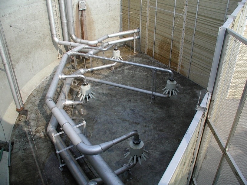 Jet Aeration Manifolds Installation in Pulp and Paper Industry
