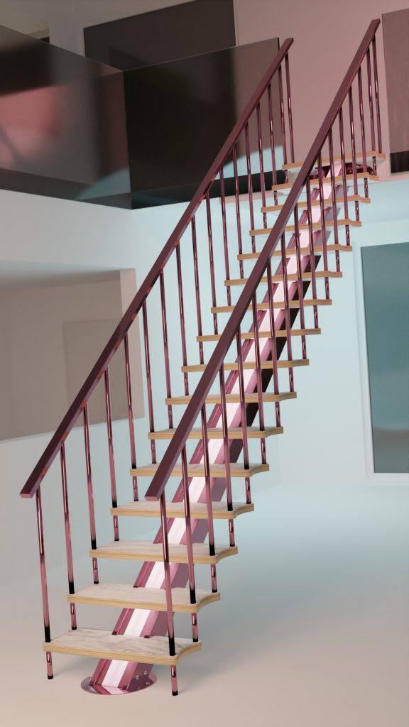 Escalera de madera