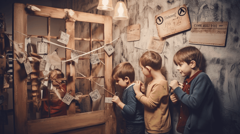 escape room infantil niños de 7 años