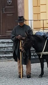 Segnung am Stift Seckau nach einem sehr anstrengendem und nassen Tag