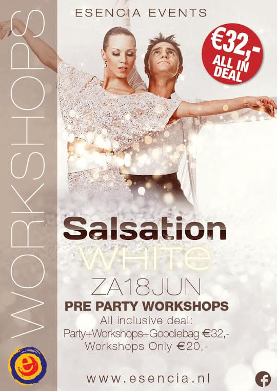 pre party workshops voor