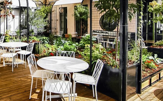 7 restaurantes con jardín en Barcelona