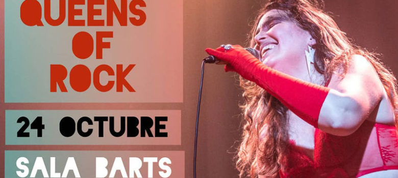 Dácil López y su proyecto Queens of Rock estará el 24/10 en Sala Barts