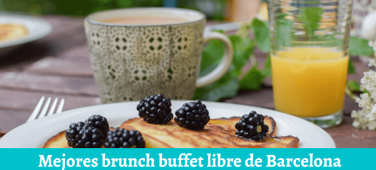 Mejores brunch buffet libre de Barcelona