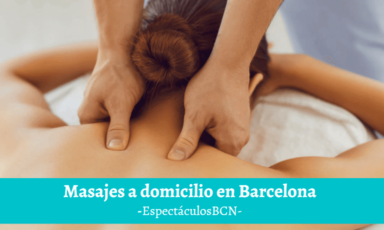 Los mejores masajes a domicilio en Barcelona