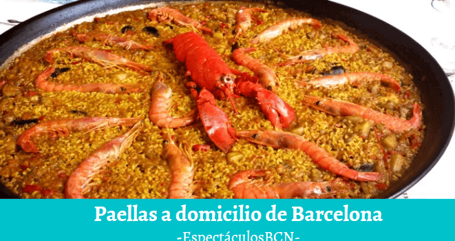 Mejores paellas a domicilio de Barcelona