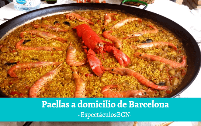 Mejores paellas a domicilio de Barcelona