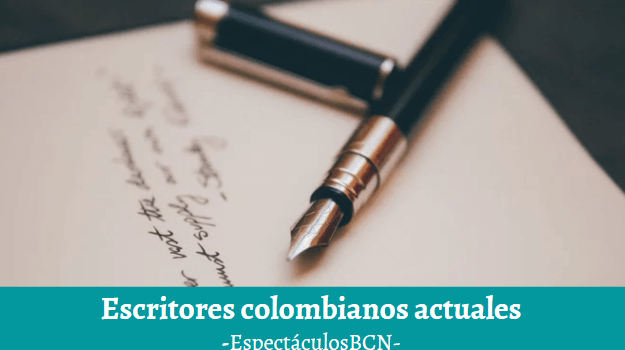 Escritores colombianos actuales