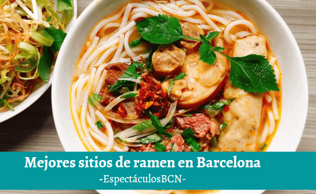 Mejores sitios de ramen en Barcelona