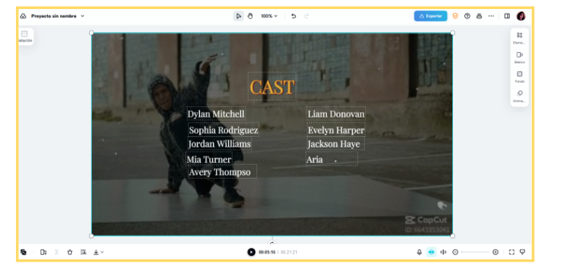 Editor de Video online CapCut online, la Herramienta de IA para Bailarines de Breakdance