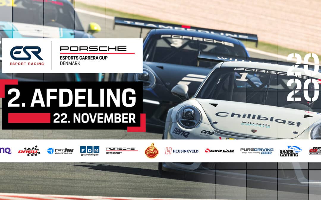 Watch the Porsche Esports Carrera Cup Denmark – Round 2