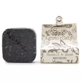 Agnes & Cat Solid Shampoo Bar Seasalt & Moss