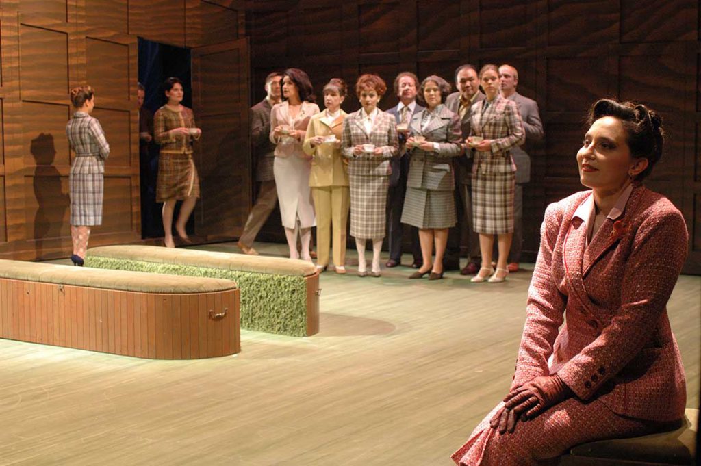 Szene aus DIDO UND AENEAS Luzerner Theater, Foto: Ingo Hoehn