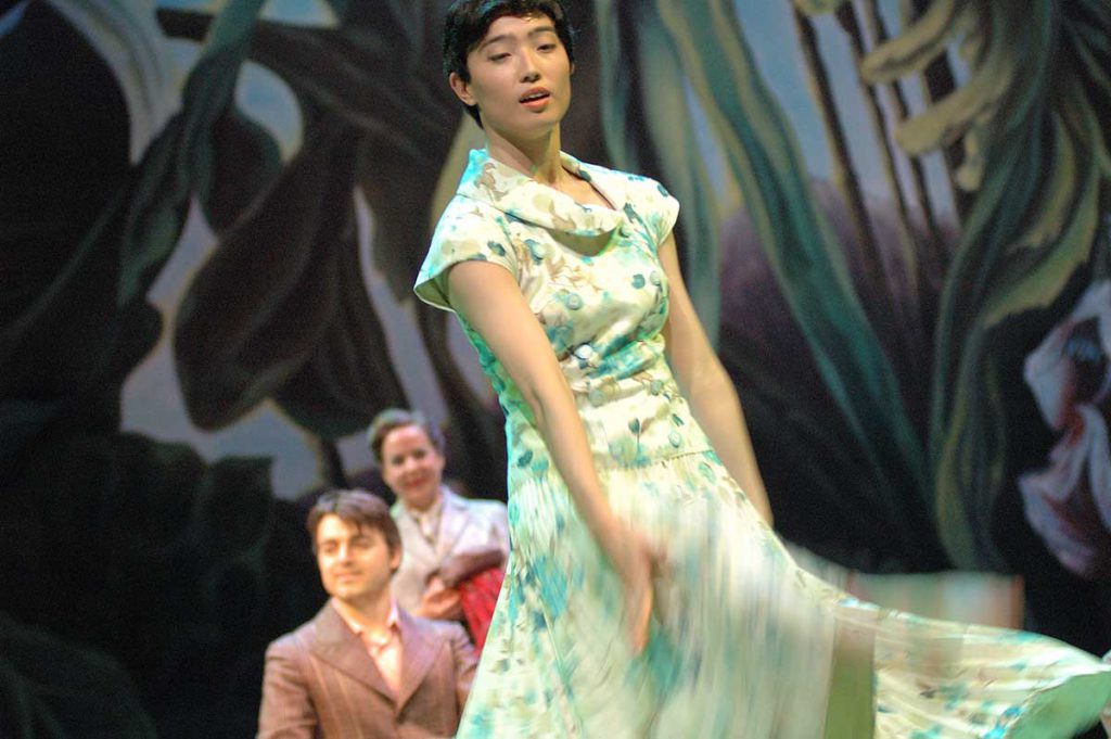 Szene aus DIDO UND AENEAS Luzerner Theater, Foto: Ingo Hoehn