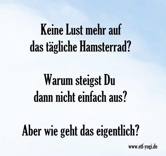 Weg aus dem Hamsterrad Das System verstehen und raus