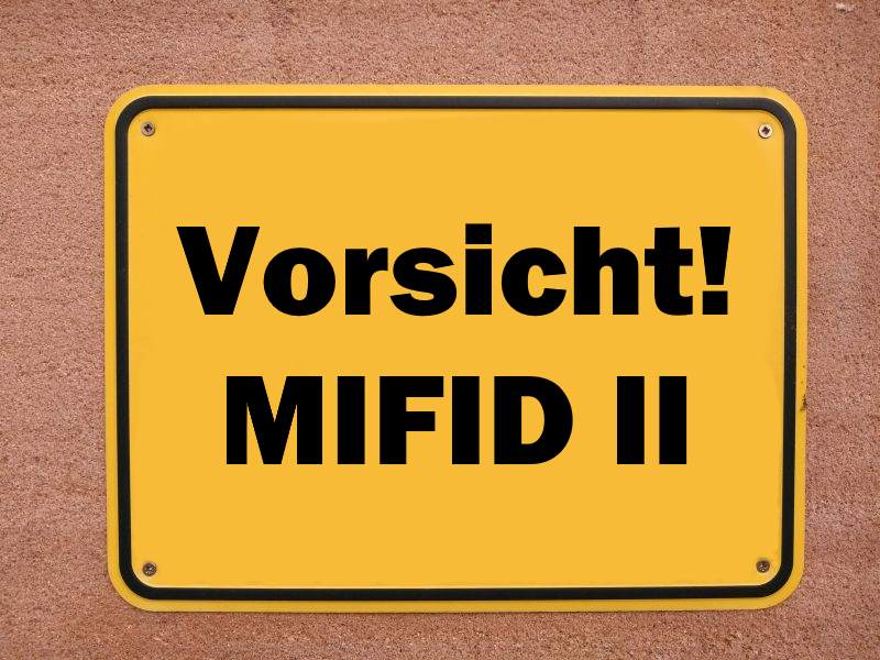 Auch ETF-Anbieter haben Probleme mit MIFID II
