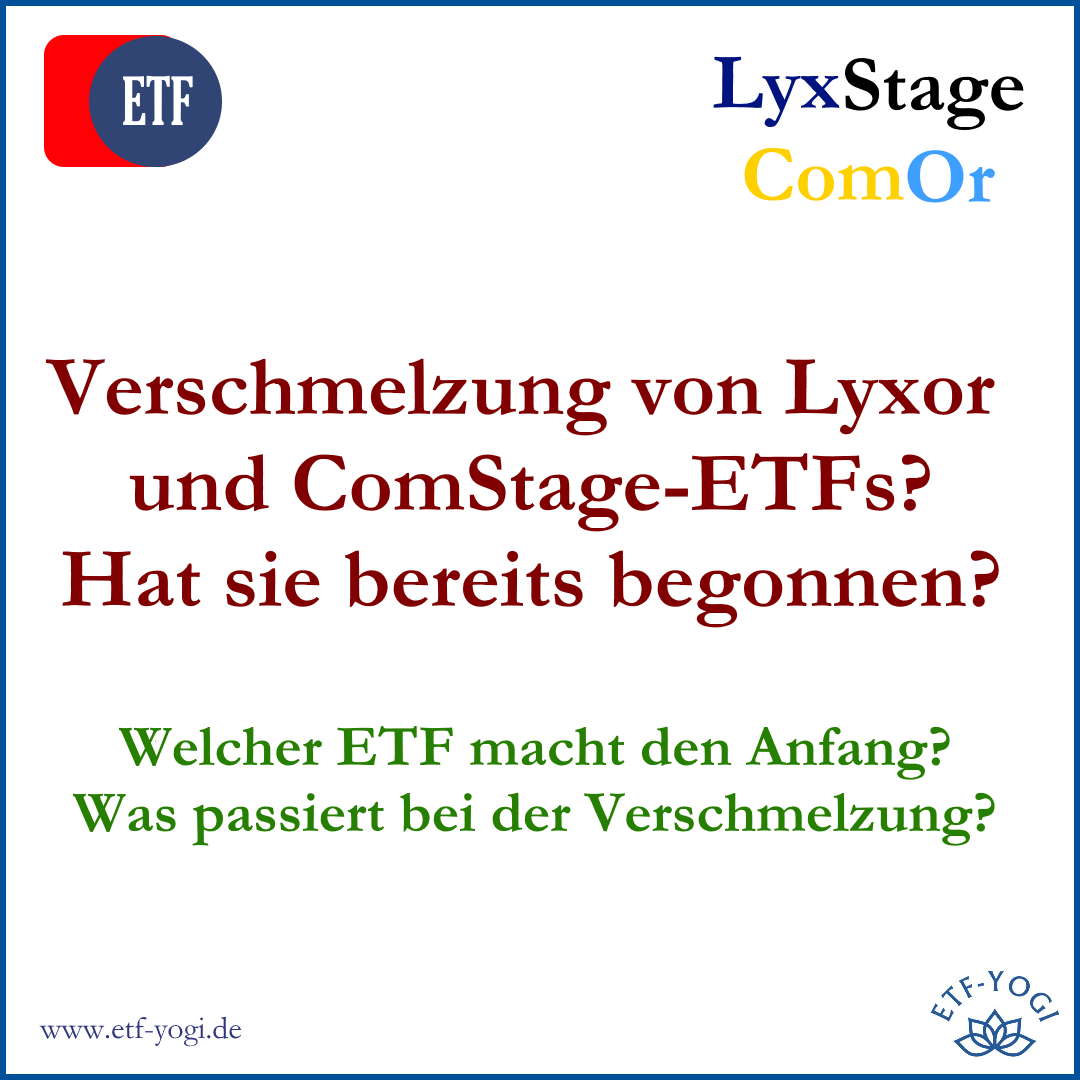ETF-Verschmelzung von Lyxor und ComStage-ETFs. Macht der Lyxor STOXX Europe 600 Media-ETF den Anfang?