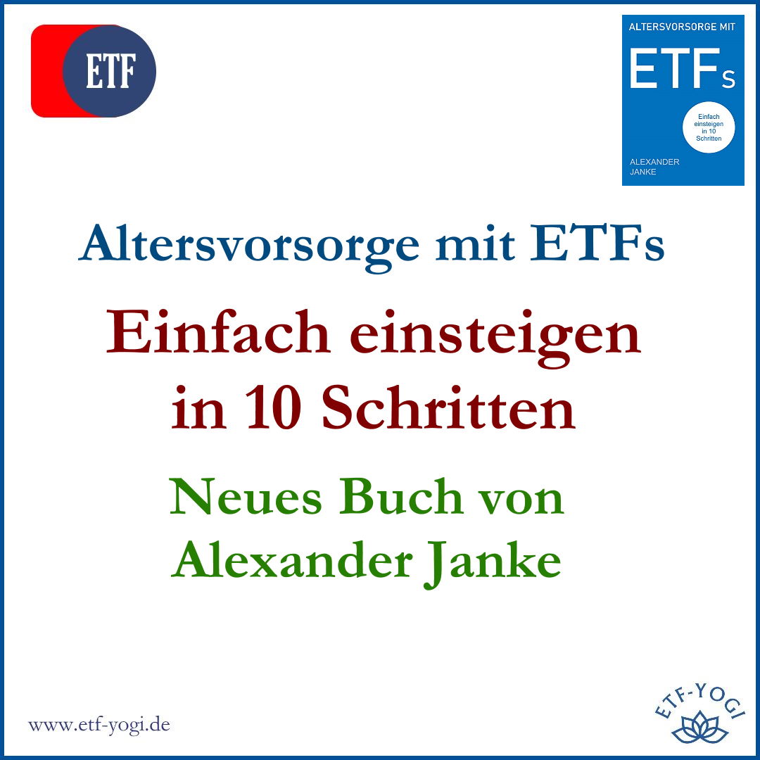 Neues Buch: Altersvorsorge mit ETFs – Alexander Janke