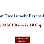 Bayern-ETF von WisdomTree: der WisdomTree MSCI Bavaria All Cap UCITS ETF
