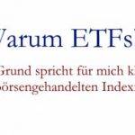 1 Grund für ETFs: ETFs sind besser für DiY-Anleger