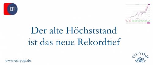 Jetzt Investieren? Der alte Höchststand ist das neue Rekordtief