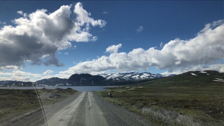 Bilferie over Jotunheimvegen og støler