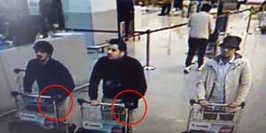 Suspects Brussels Airport bombing.