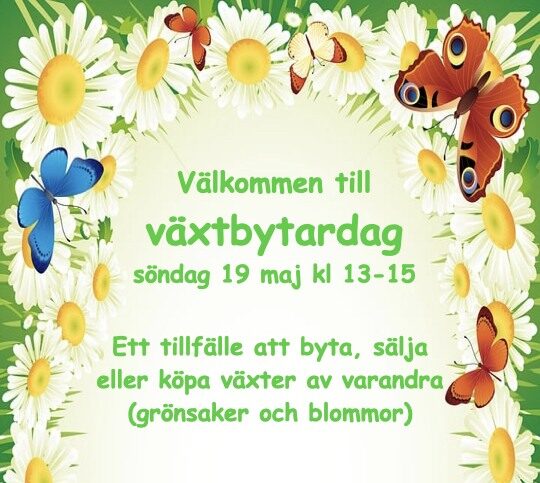 Växtbytardag med Skarpängsföreningen, 19 maj