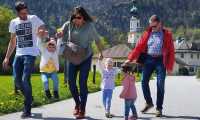 Kathi Vogl: Vogl -Family on Tour am Wolfgangsee Mai 2023