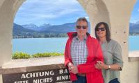 Kathi Vogl: Vogl -Family on Tour am Wolfgangsee Mai 2023