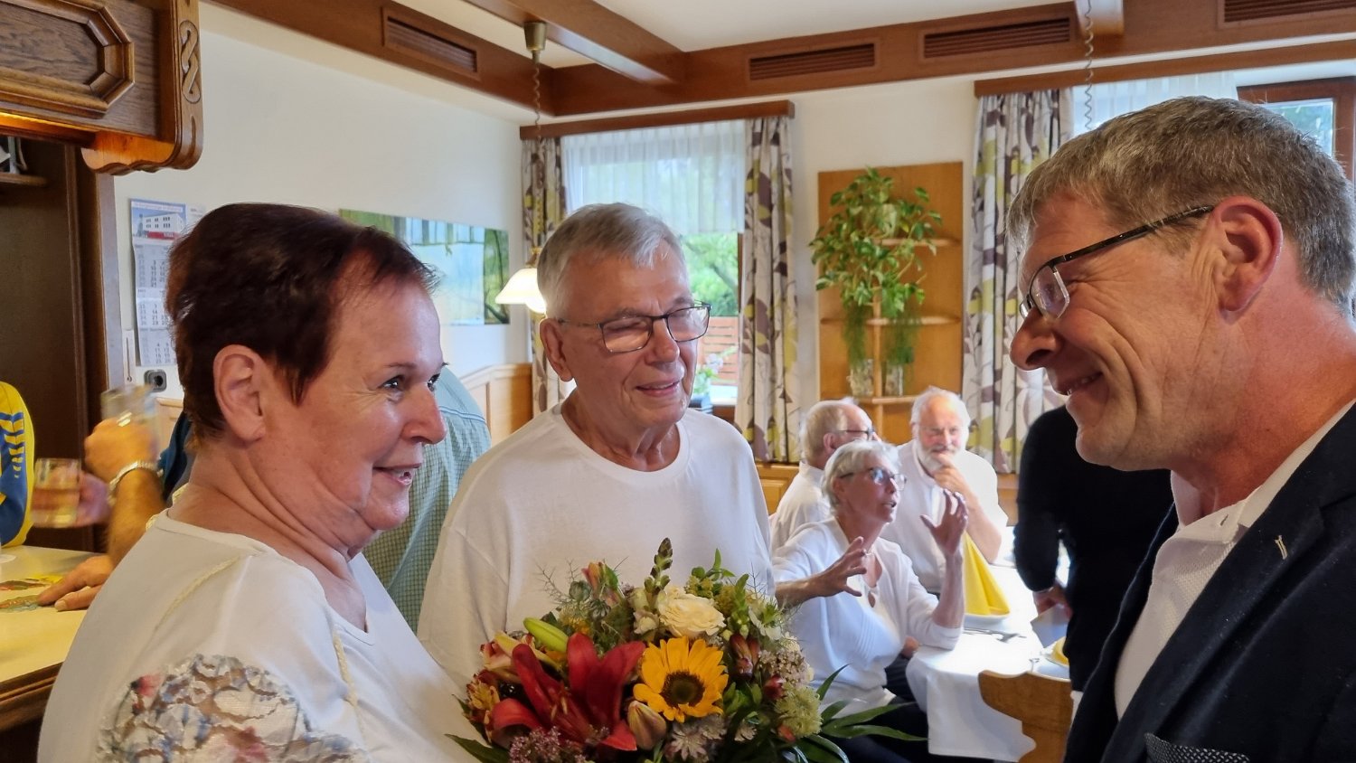 Rudi Jahn: Feier Diamantene Hochzeit Renate und Reinhard Stary, 05.08.2023 GH Vogl