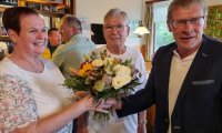 Rudi Jahn: Feier Diamantene Hochzeit Renate und Reinhard Stary, 05.08.2023 GH Vogl