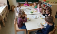 Erna Jahn: Eierspeiskochen im Kindergarten 10.04.2019